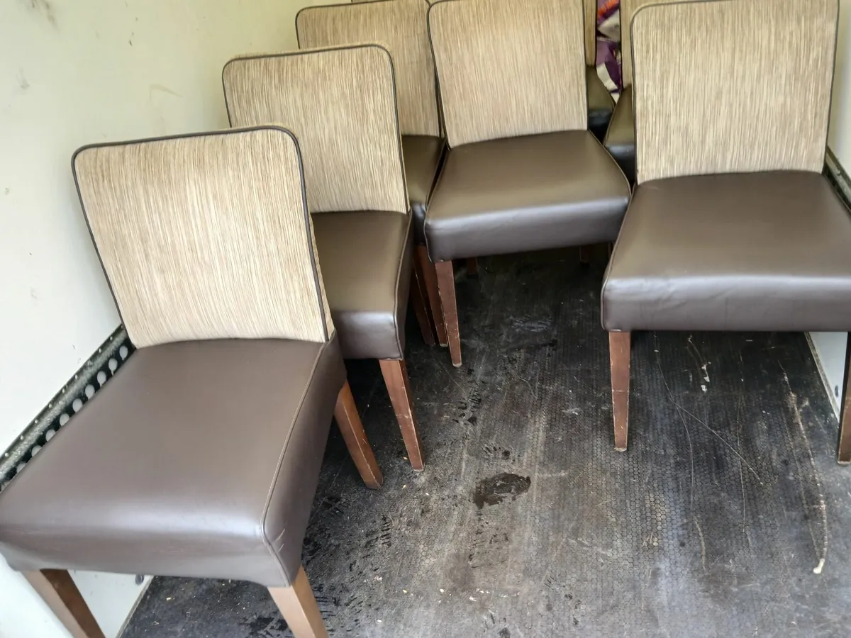 Chairs lot of (6)...x  show house delivered - Image 1