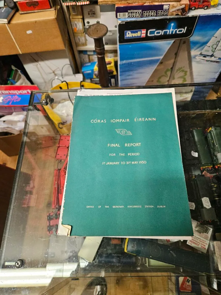 Vintage Coʻras Iompair Eireann Final Report 1950 - Image 1