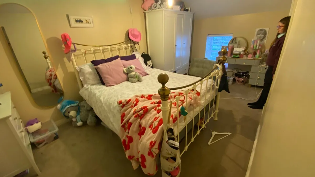 Steel Bed Frame - Image 1