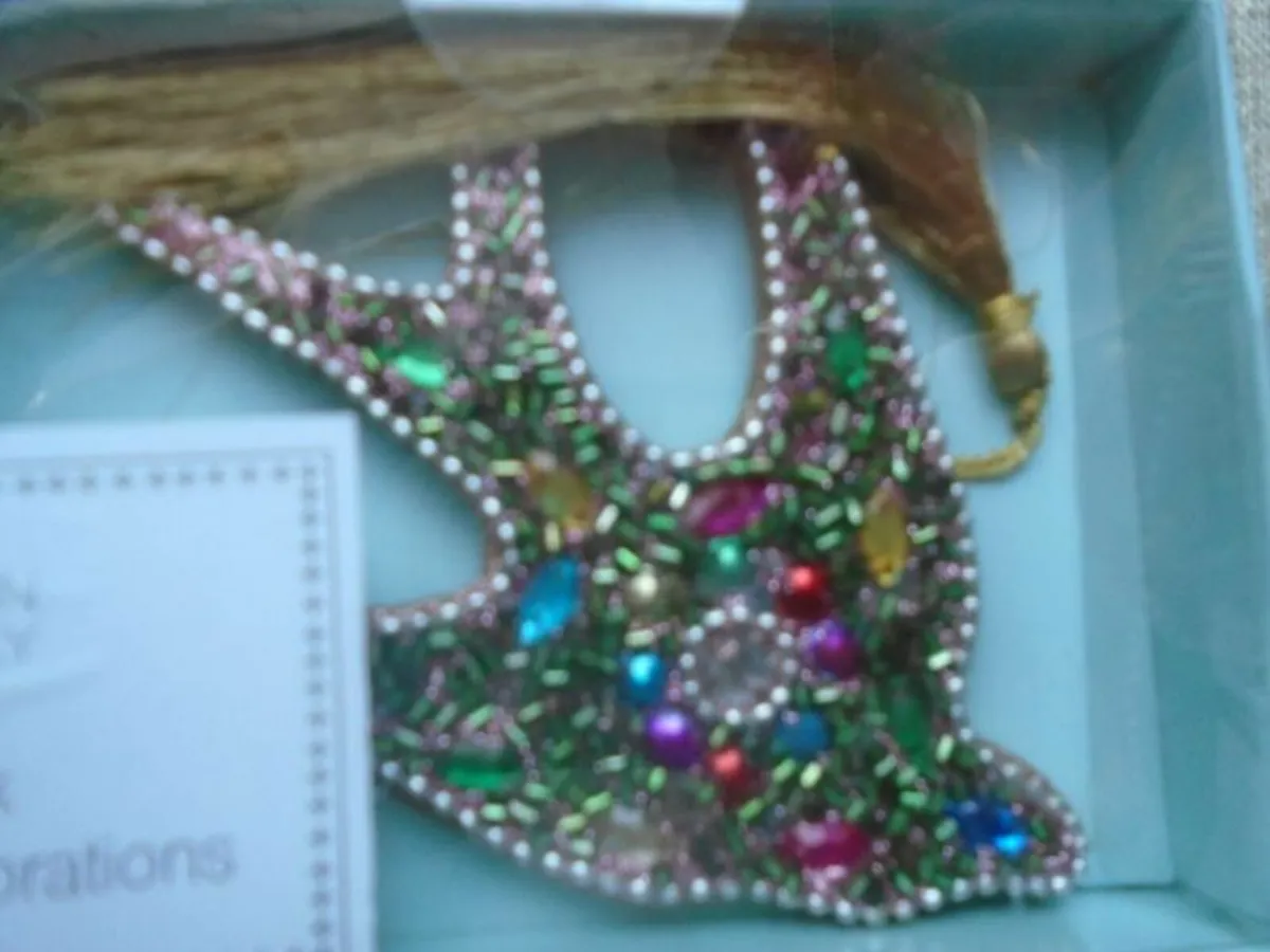 Dove ornaments, Hanging ornament, Home decor - Image 2