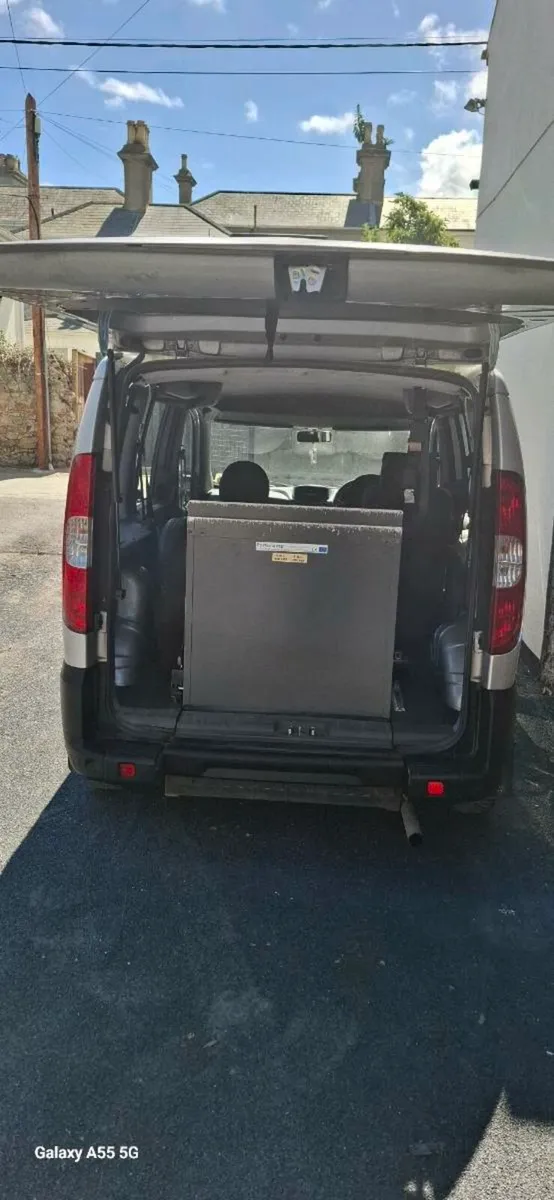 08 FIAT DOBLO NCT/TAX 12/25  WITH WHEELCHAIR - Image 2