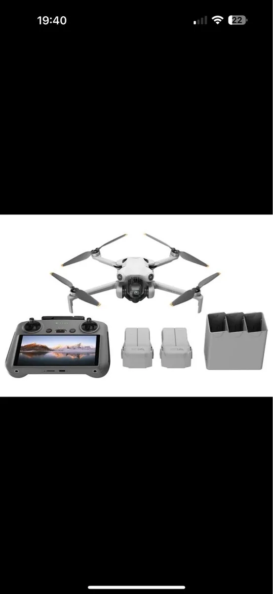 DJI drone mini pro 4 rc2 fly more - Image 1