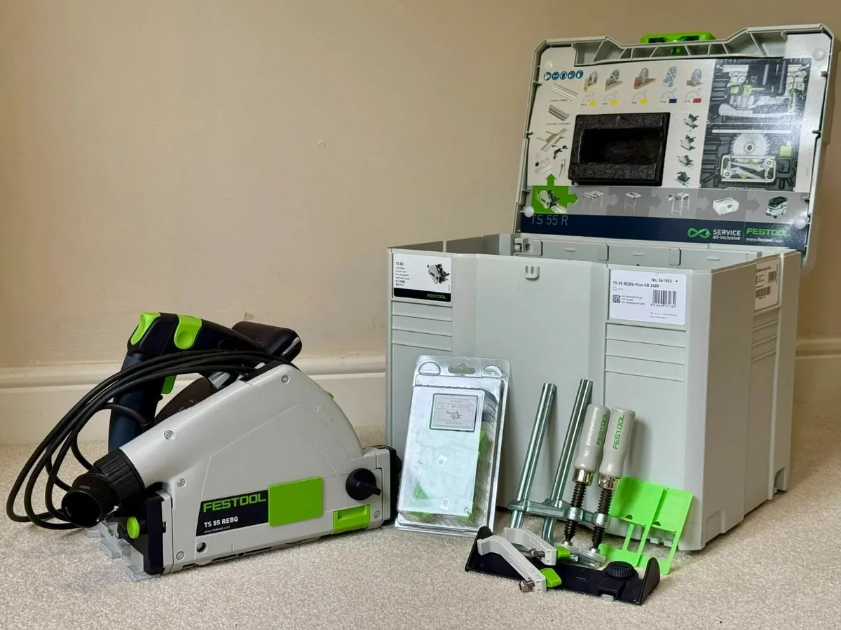 Festool TS 55 REBQ 240v Plunge Circular Saw - Image 1