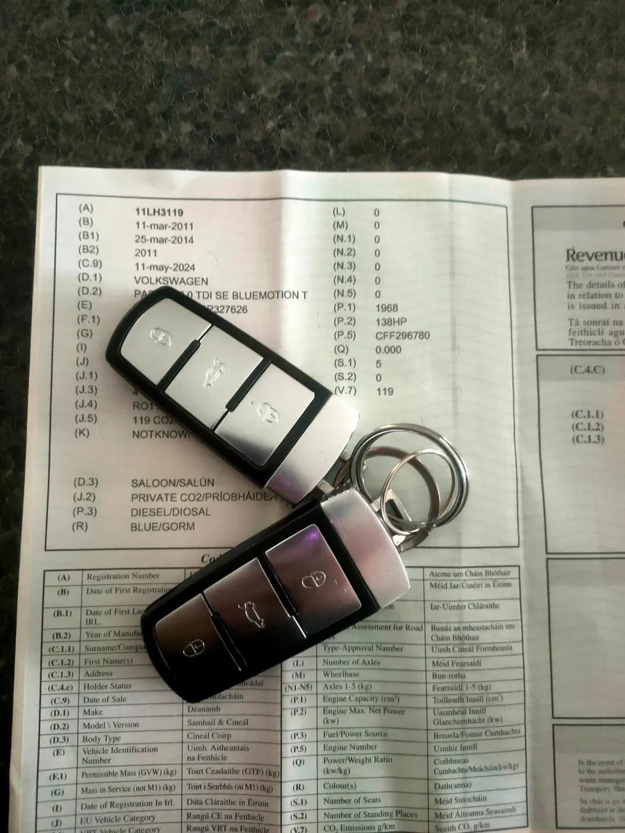 Volkswagen Passat nct07.26 tax11.25 - Image 3