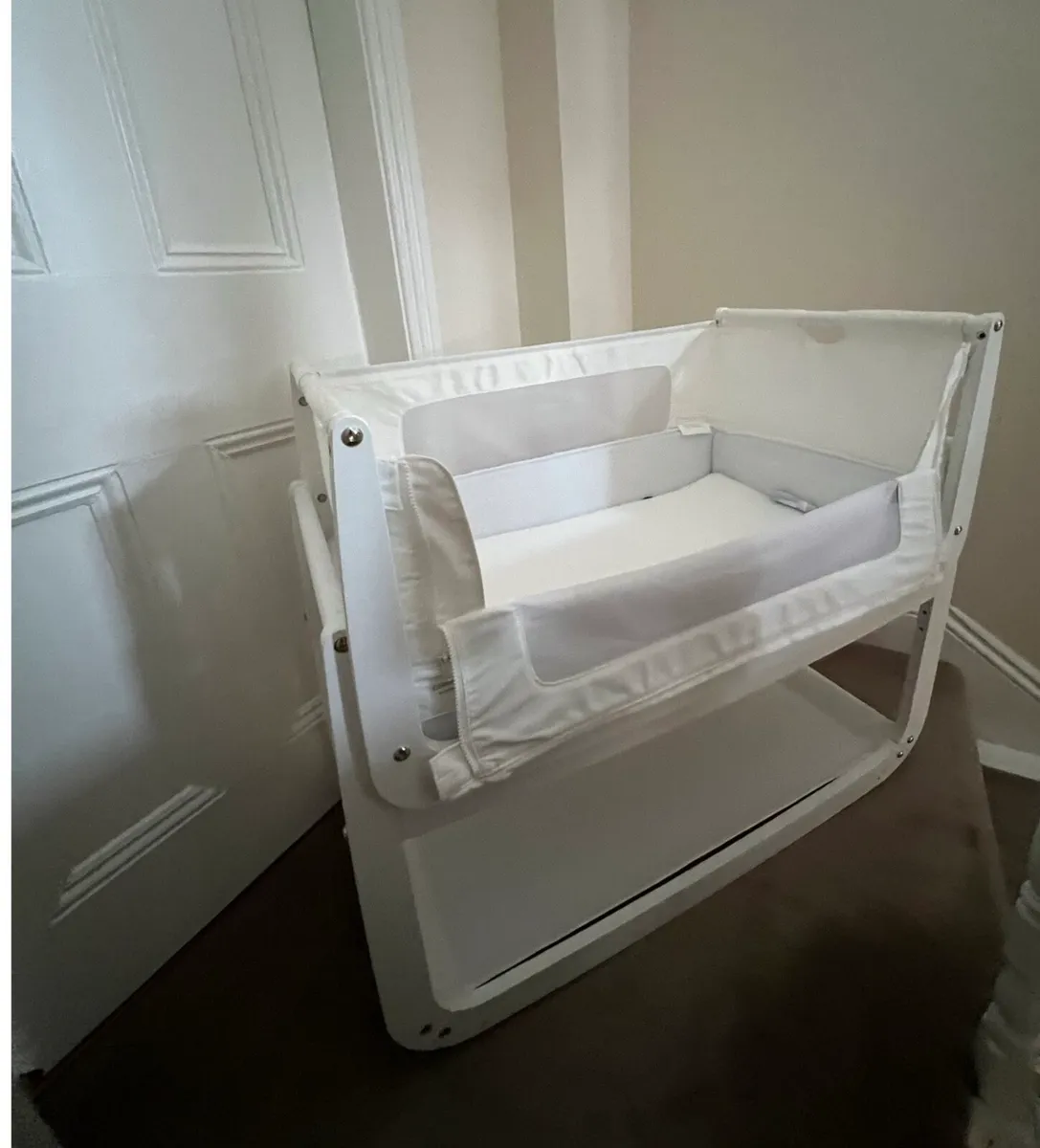Snuzpod 4 bedside baby crib - Image 3