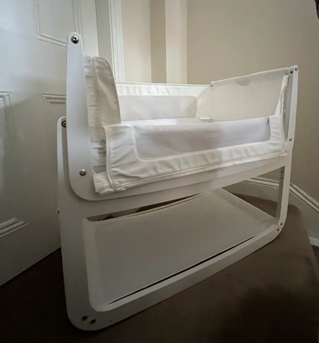 Snuzpod 4 bedside baby crib - Image 4