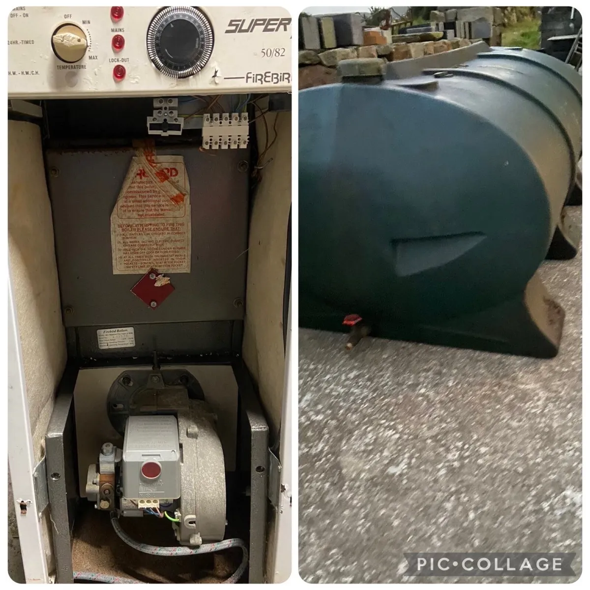 Oil boiler + oil tank - Image 1