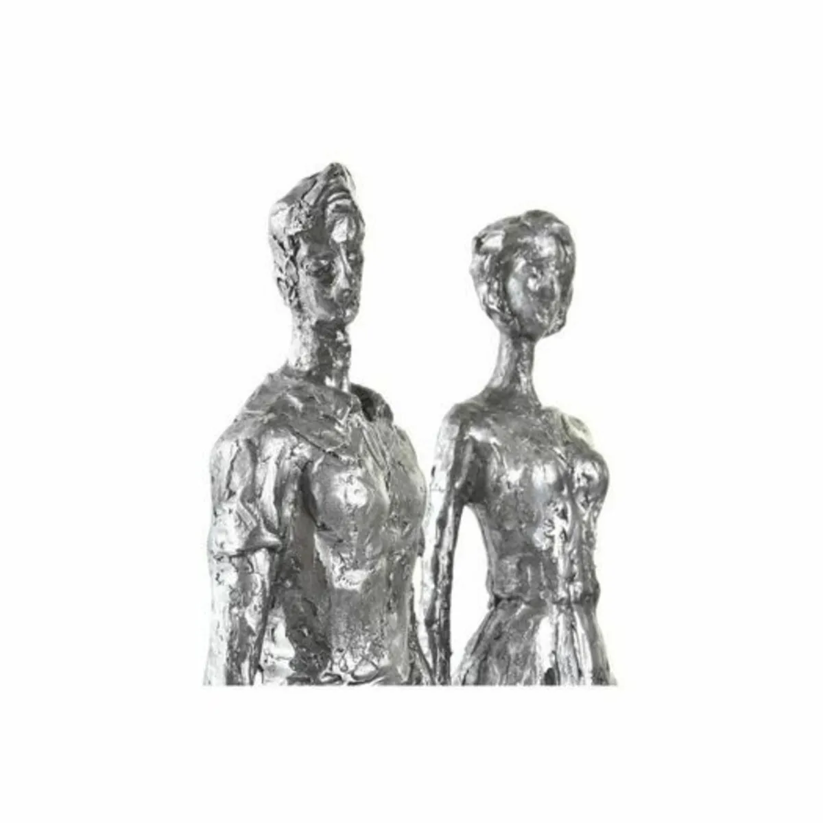 Family Decorative Figure – Silver & Black Resin (2 - Image 2
