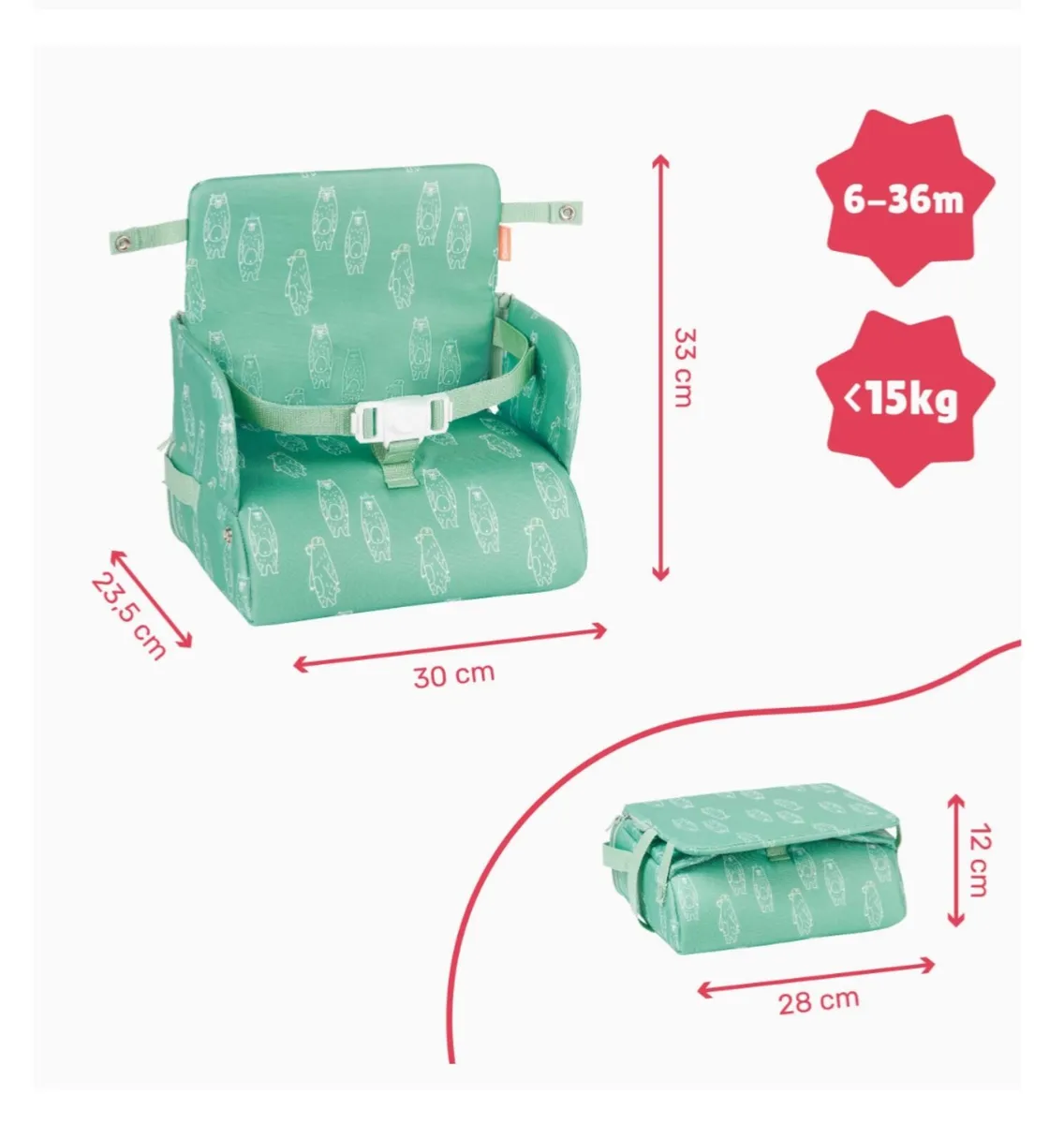 Travel booster seat - Image 2