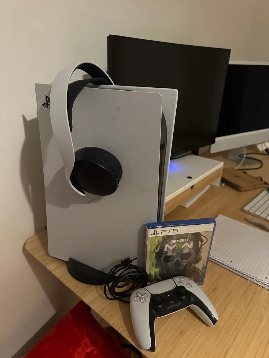 PS5 with Sony Gaming Headset