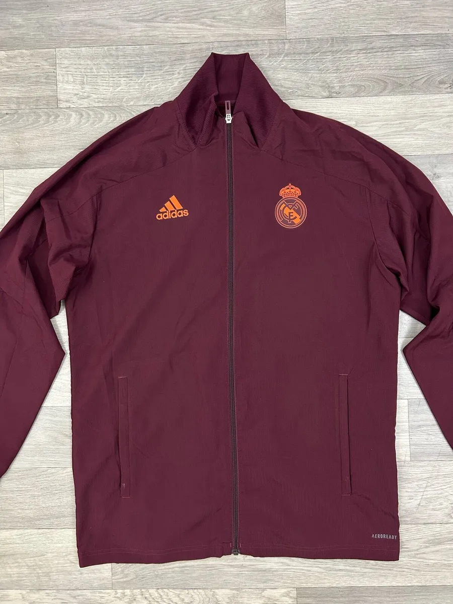 Adidas Real Madrid Anthem Jacket Mens Medium - Image 2