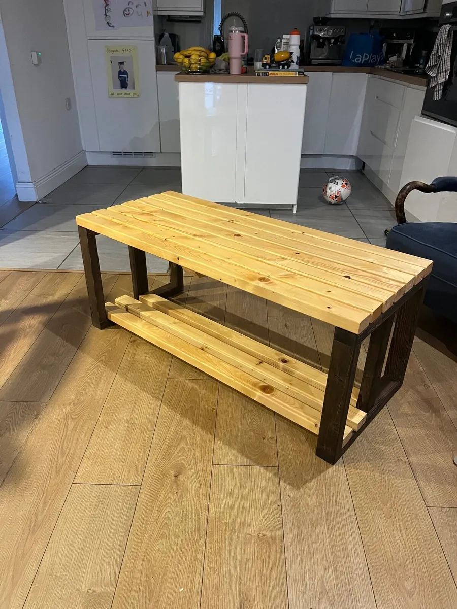 Pine bench - Image 3