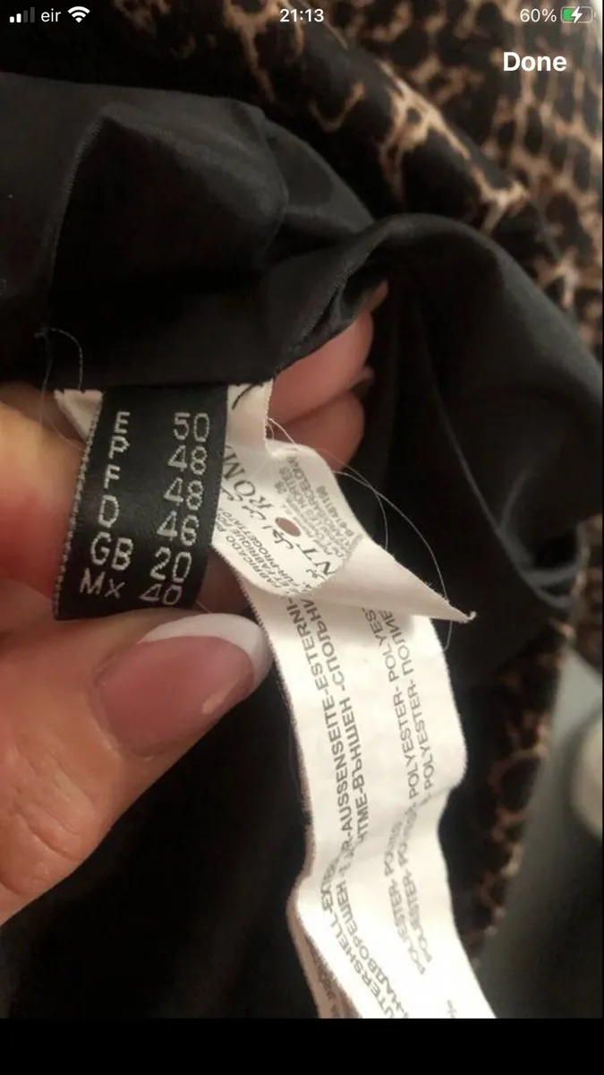 Ladies jacket size 20 €15 - Image 3