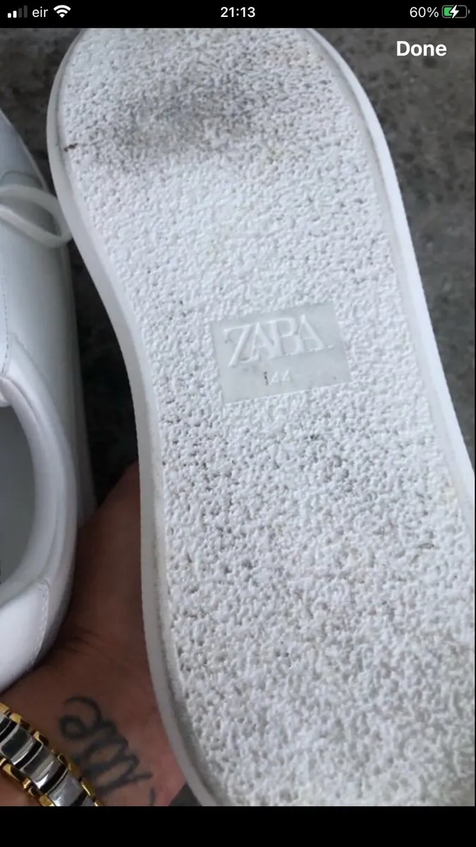 Mens Zara trainers uk 10 €25 - Image 2