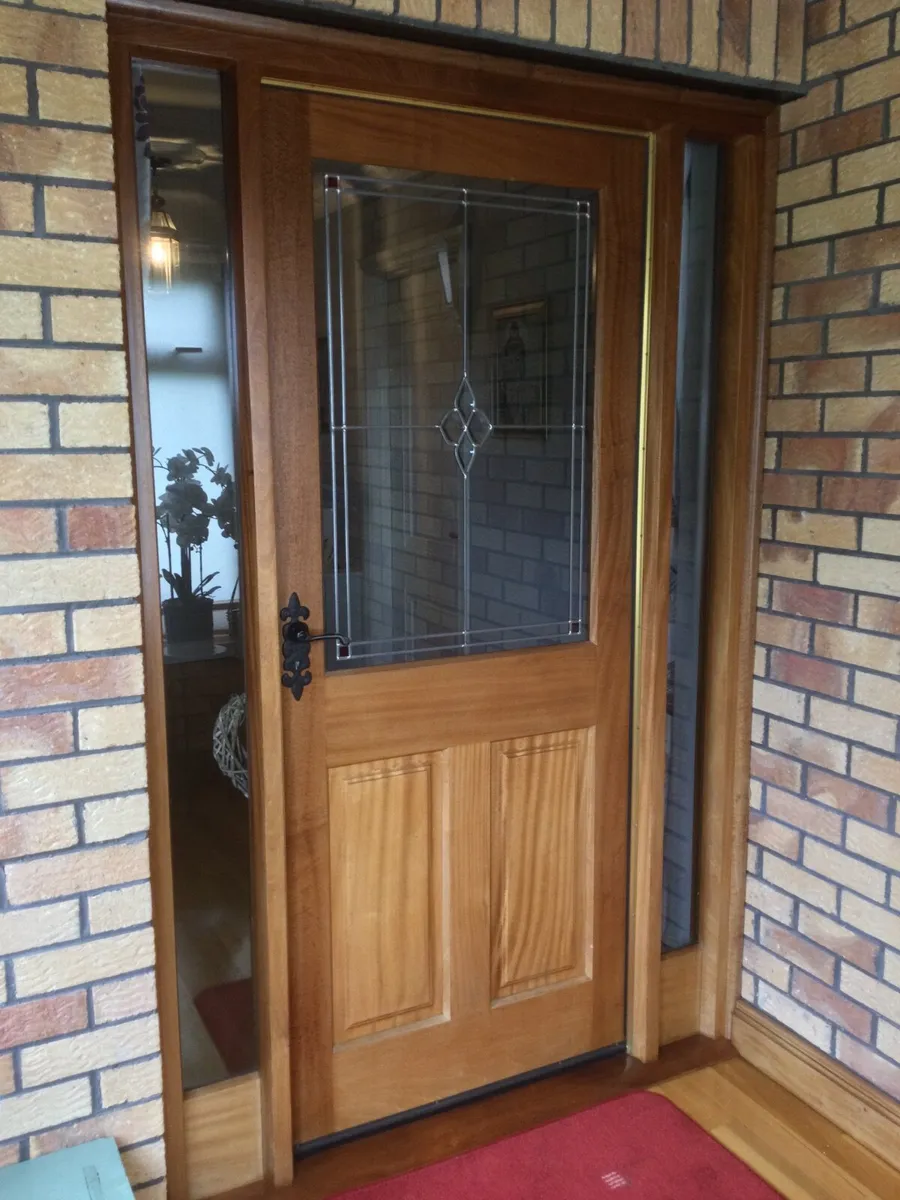 Solid Mahogany Wooden Door - Image 2
