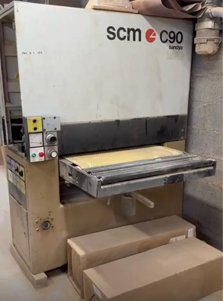 SCM 900mm drum sander - Image 1