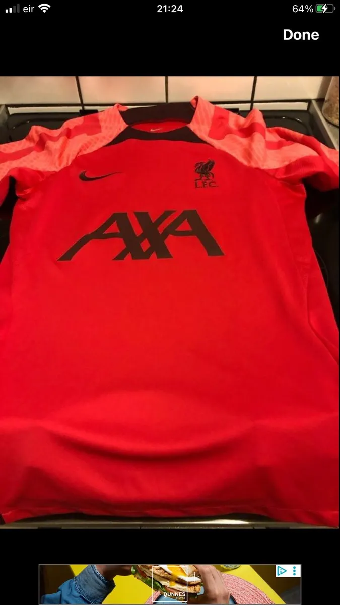 Boys Liverpool jersey size XS €10 - Image 1