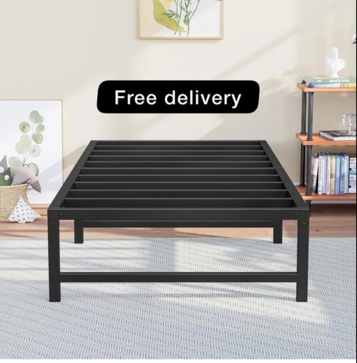Single Bed Heavy Duty Steel Slats