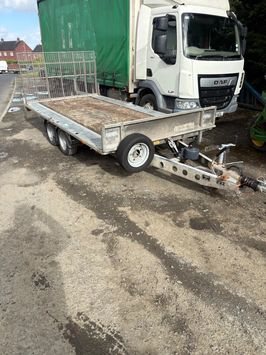 Ifor Williams tilt bed trailer - Image 2
