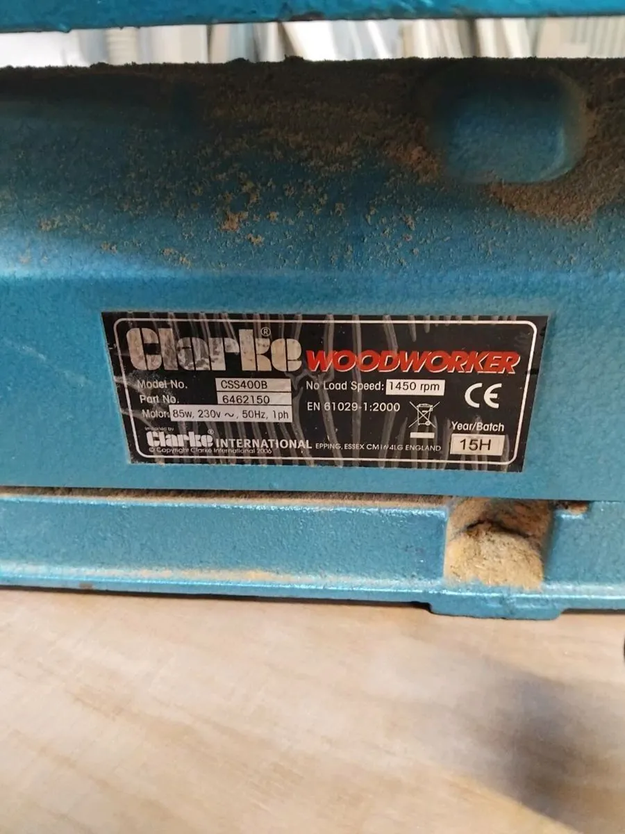 Clarke scroll saw - Image 3