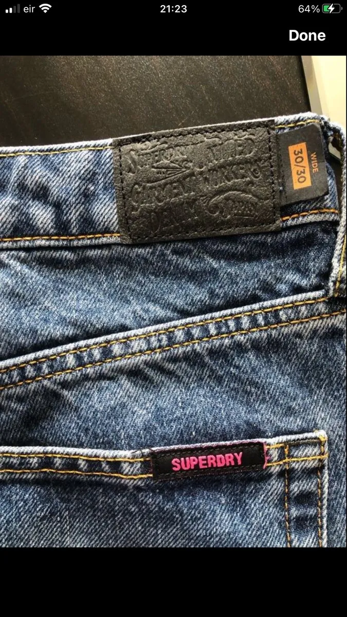 Ladies Superdry jeans W30”x 30” €15 - Image 3
