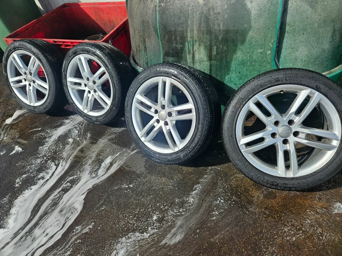Alloys audi sline 17inch genuine  bmw 16 inch genu - Image 1