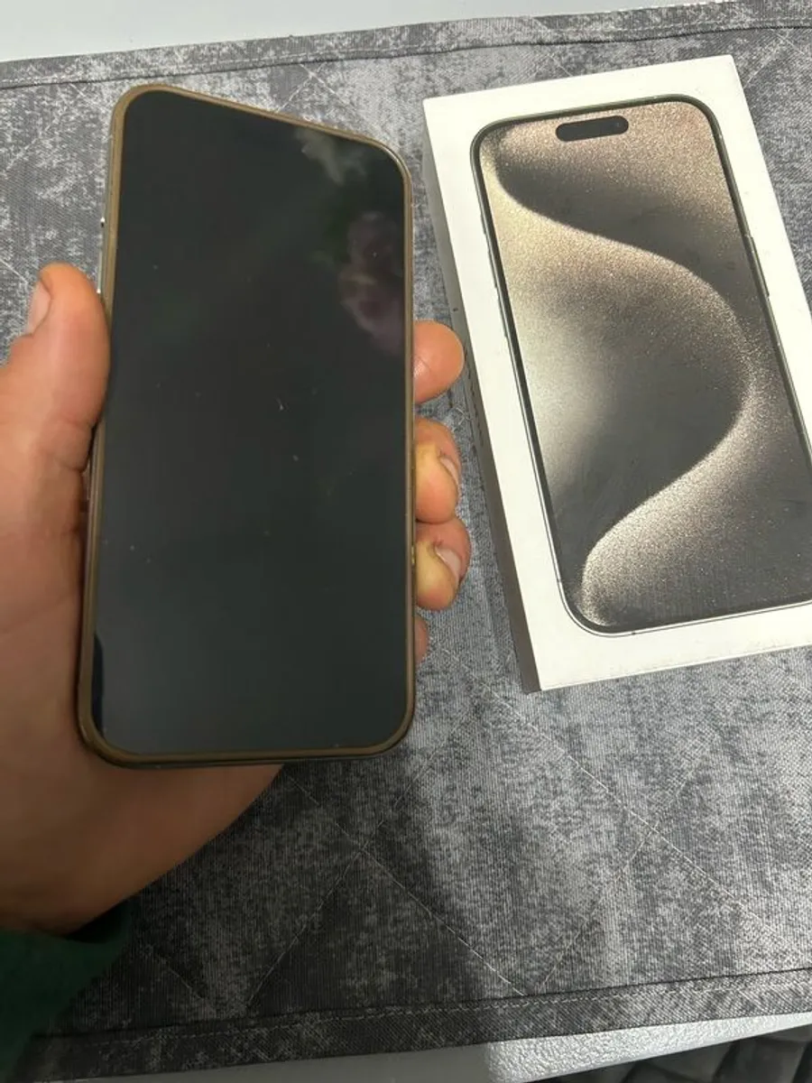 iPhone 15 Pro Natural Titanium Unlocked 128GB - Image 2