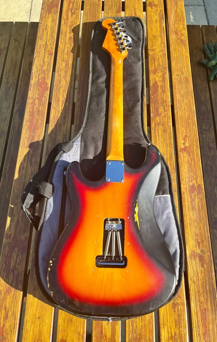 Strat Guitar Partcaster Scalloped Neck Relic Body - Image 2