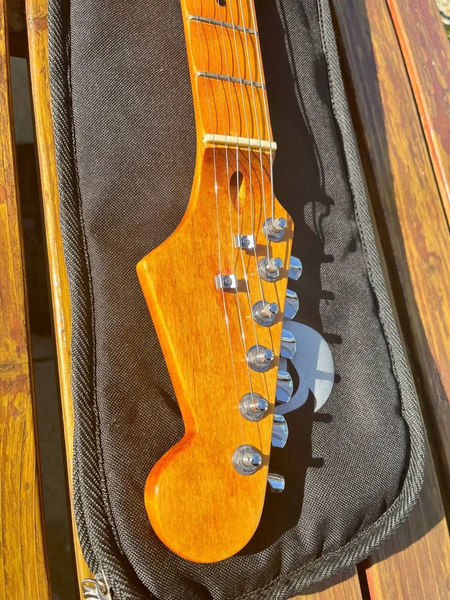 Strat Guitar Partcaster Scalloped Neck Relic Body - Image 3
