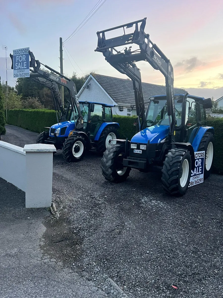 New Holland TL100 + TL90A - Image 1