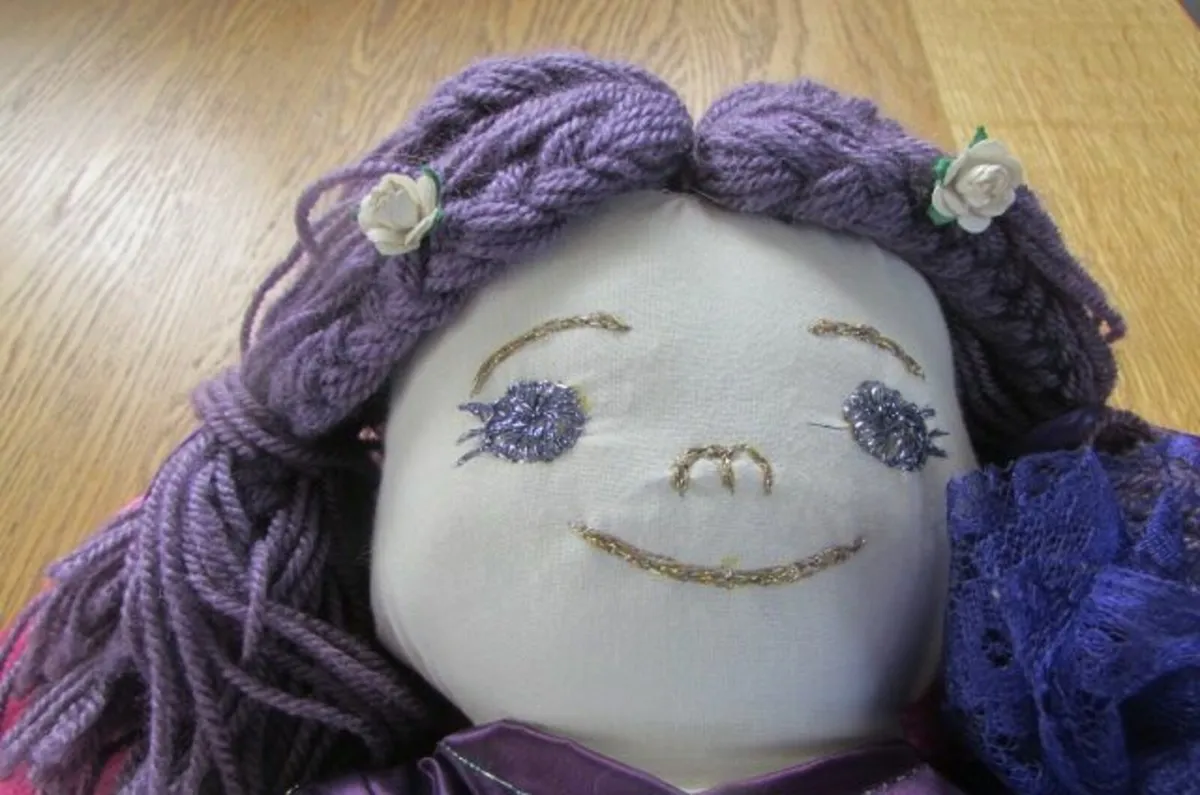 Hand Made Angel Doll for Sale - Image 2