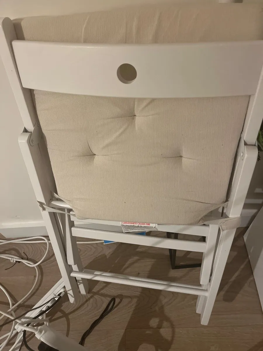 Extendable white storage table with drawers - Image 4