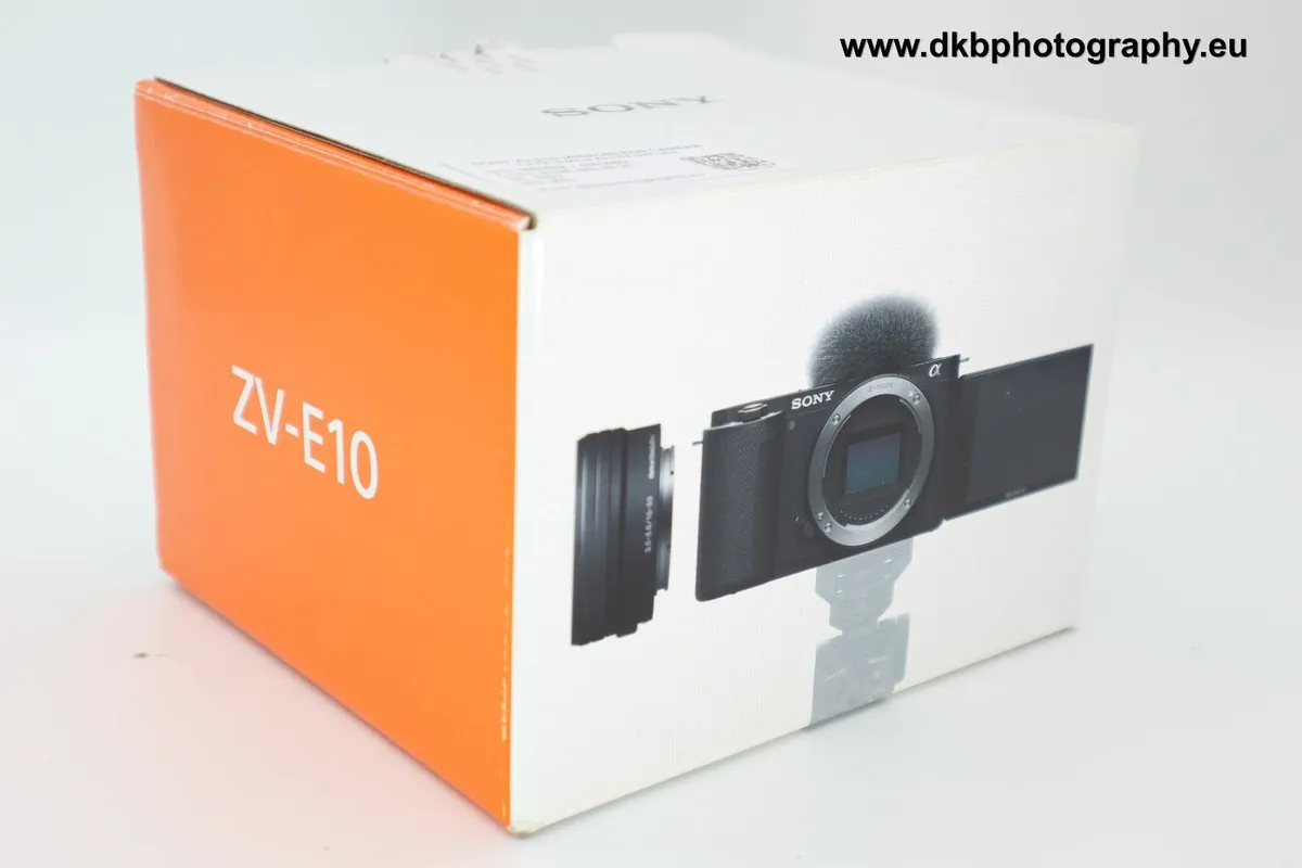 SONY ZV-E10 MIRRORLESS CAMERA & 16-50mm OSS LENS - Image 1