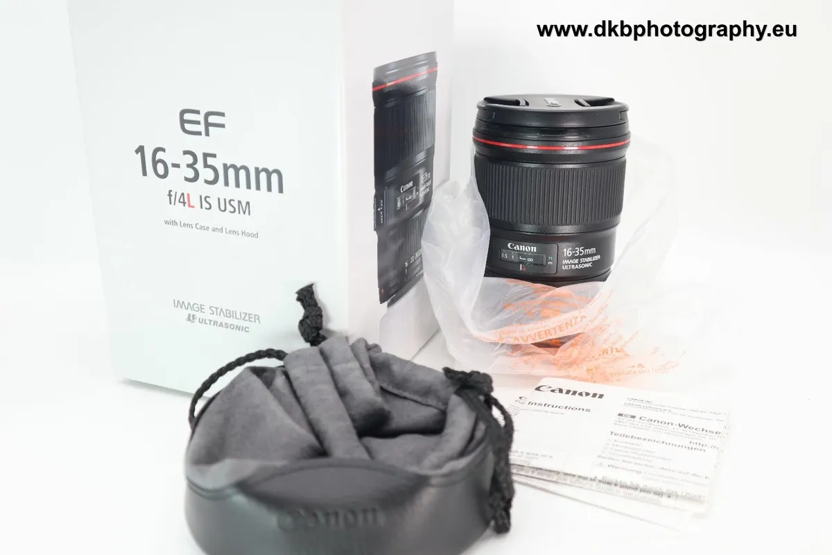 CANON EF 16-35mm F4L IS USM LENS #0549 - Image 1