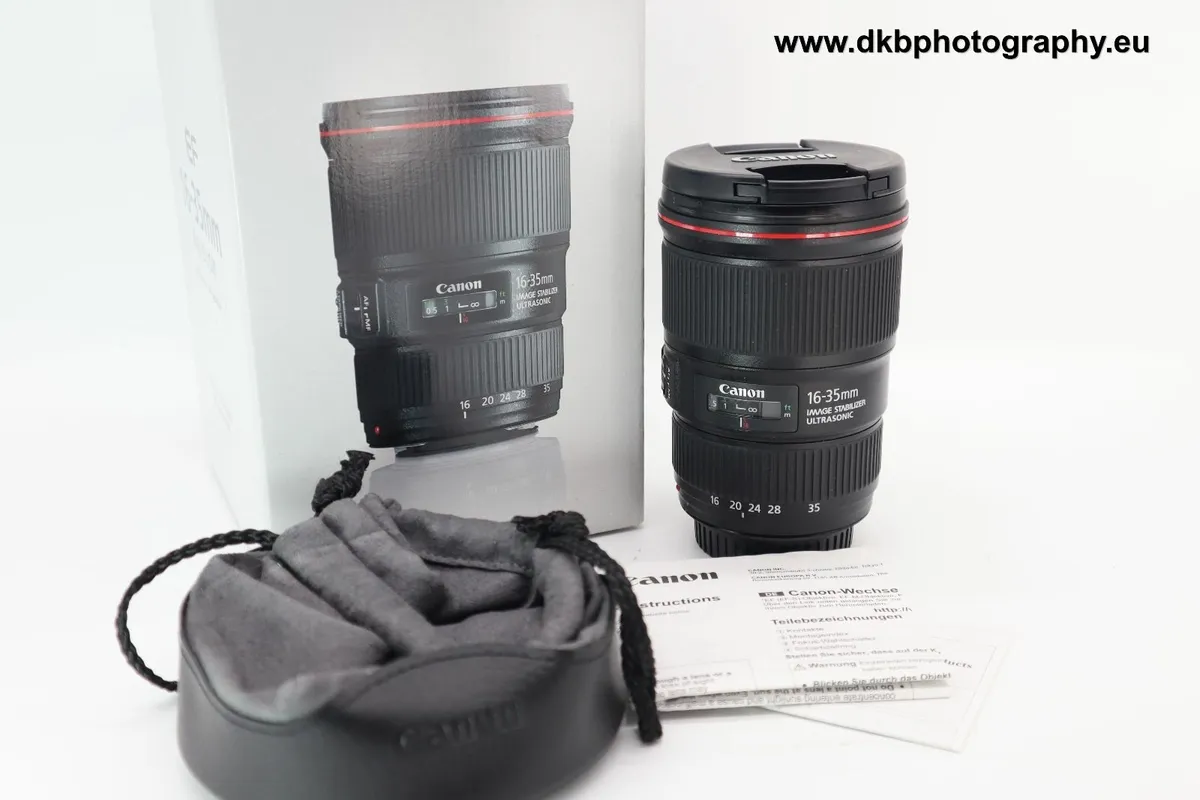CANON EF 16-35mm F4L IS USM LENS #0549 - Image 2