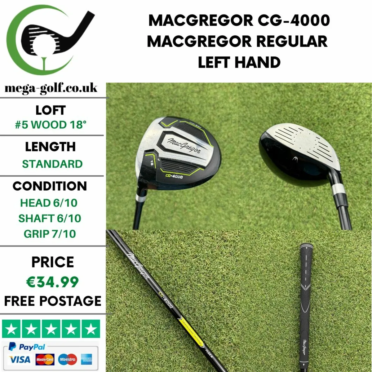 Macgregor CG-4000 #5 Wood 18° / Macgregor Regular - Image 1