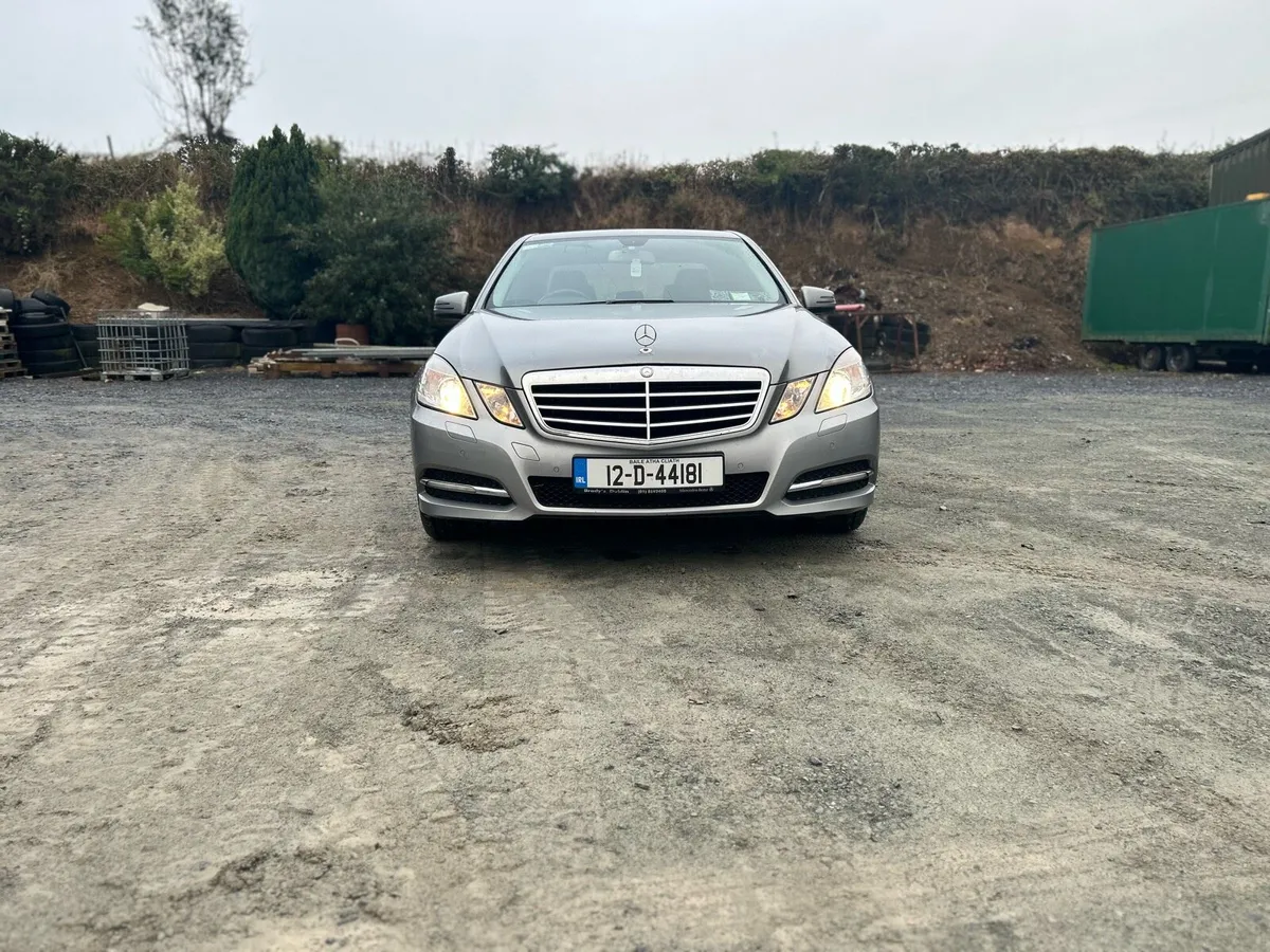 2012 Mercedes E class 220 diesel - Image 3