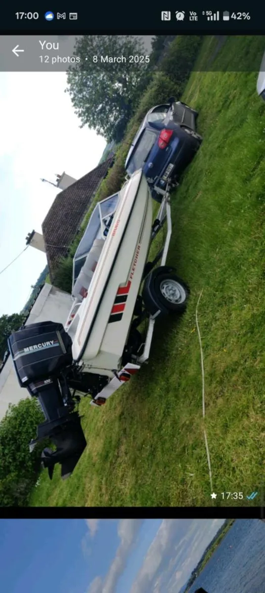 100hp 2stroke Mercury - Image 2