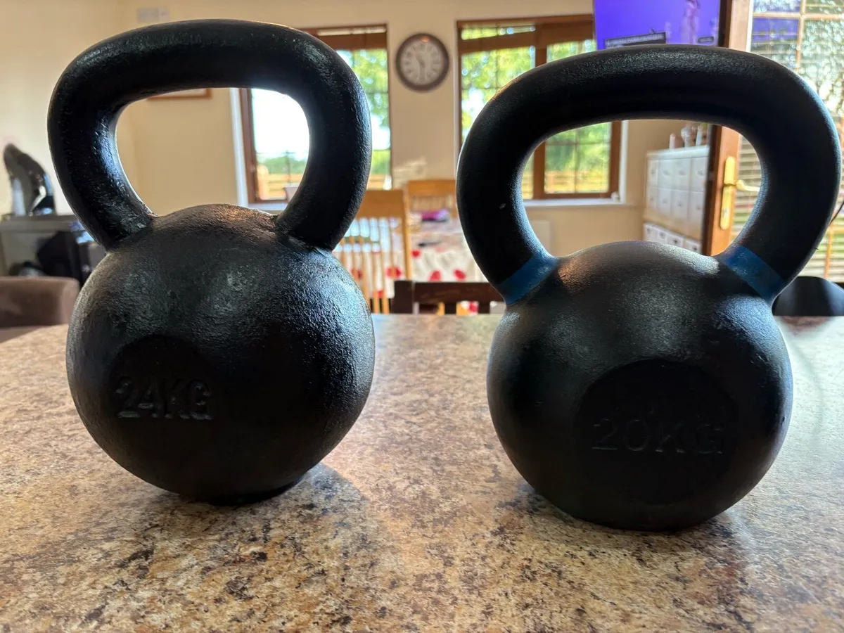 METAL KETTLEBELLS, GREAT COLLECTION,SELLING CHEAP! - Image 2