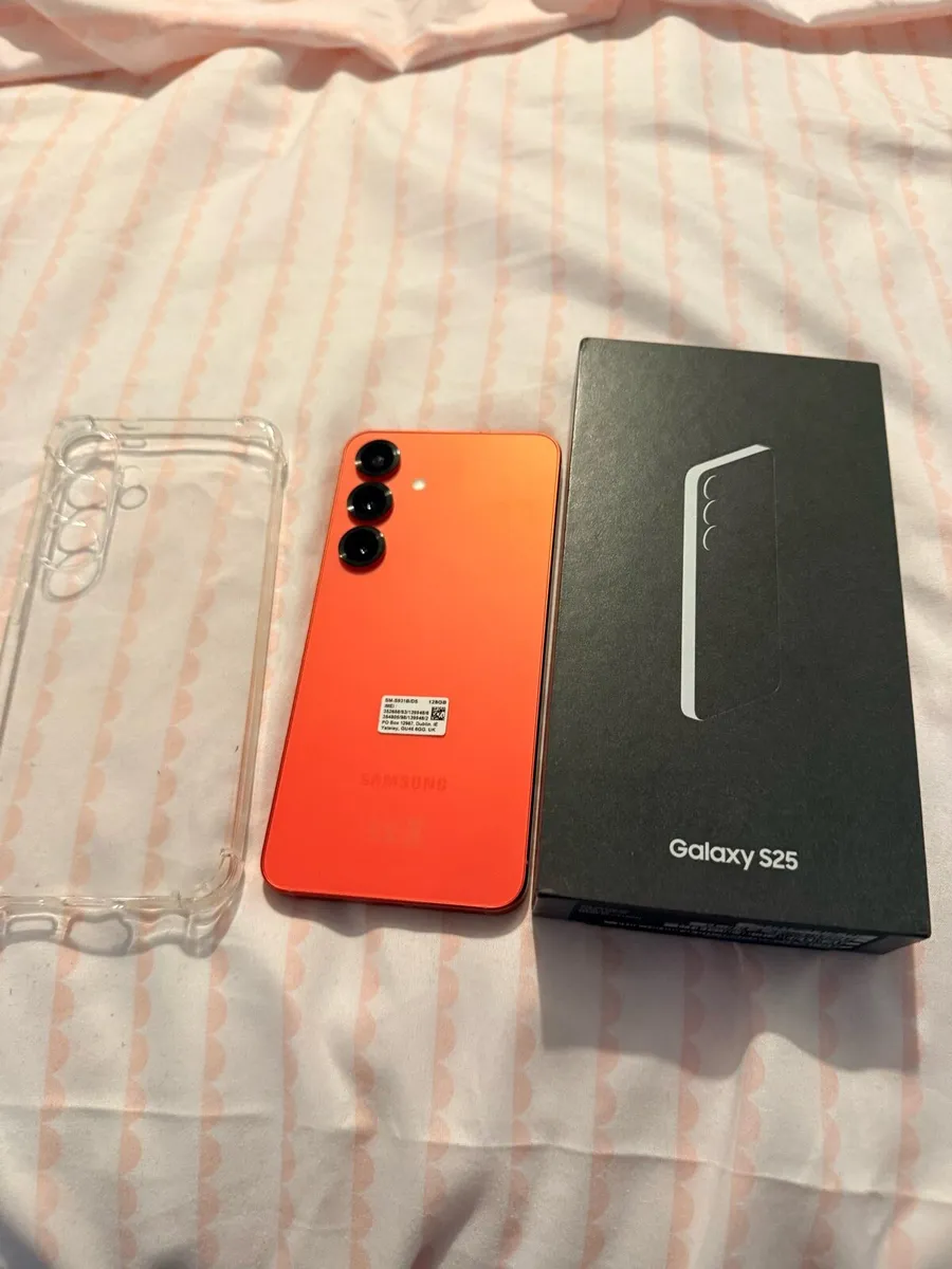 Samsung galaxy s25 coral red - Image 3