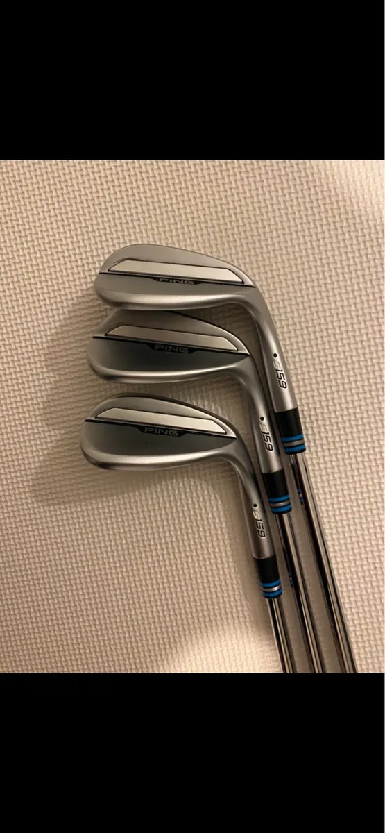 Ping S159 Wedges 50/54/58 with Upgraded Shafts - Image 2