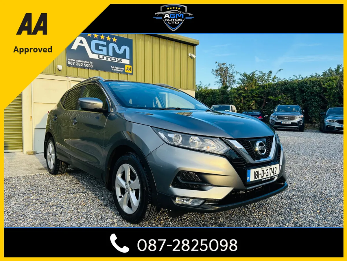 2018 Nissan Qashqai Automatic Glass Roof - Image 1