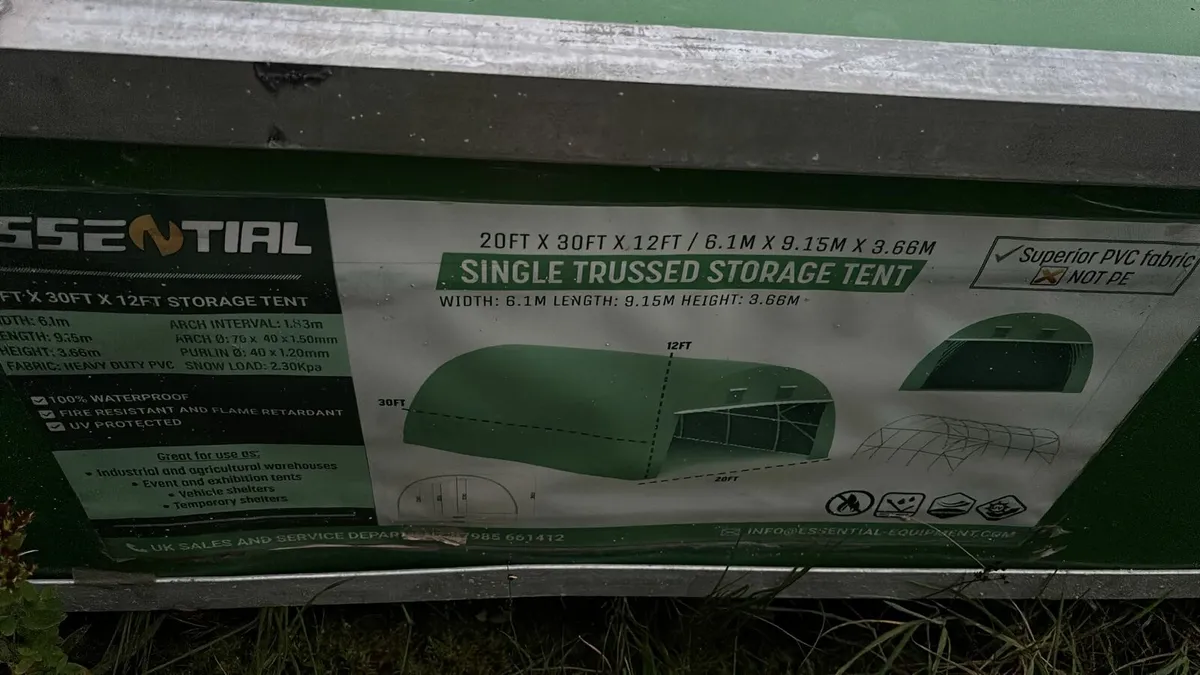 Storage tent - Image 1