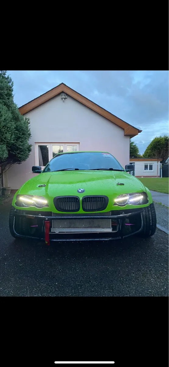 BMW e46 drift car and trailer - Image 2