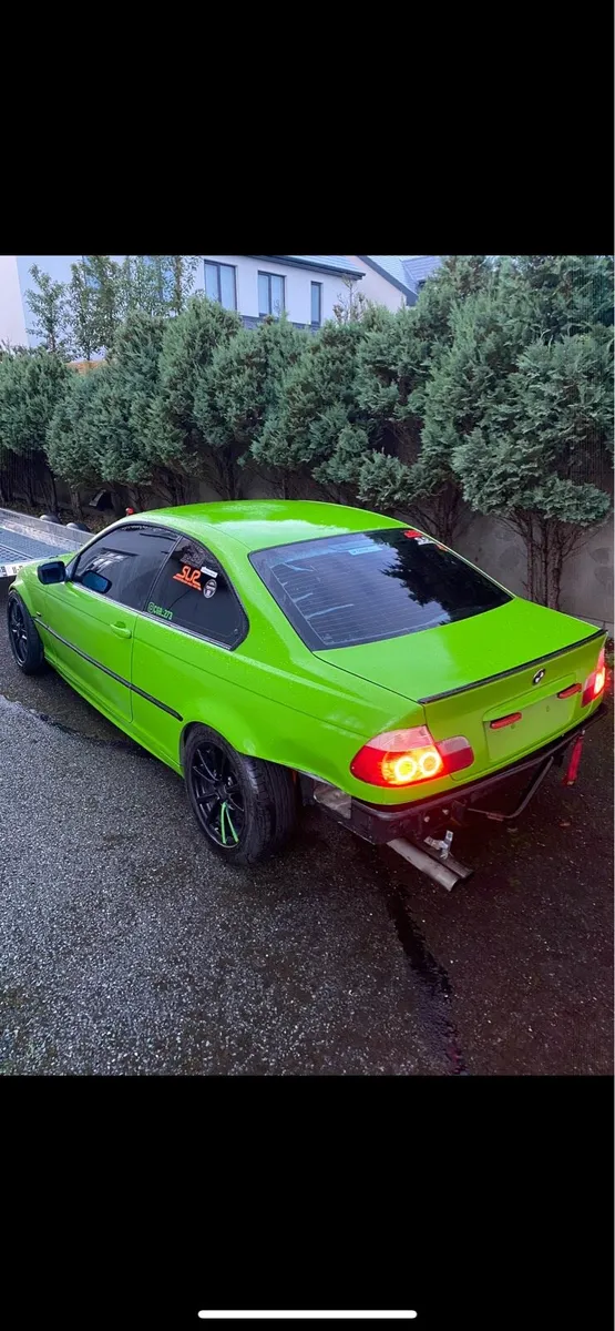 BMW e46 drift car and trailer - Image 3