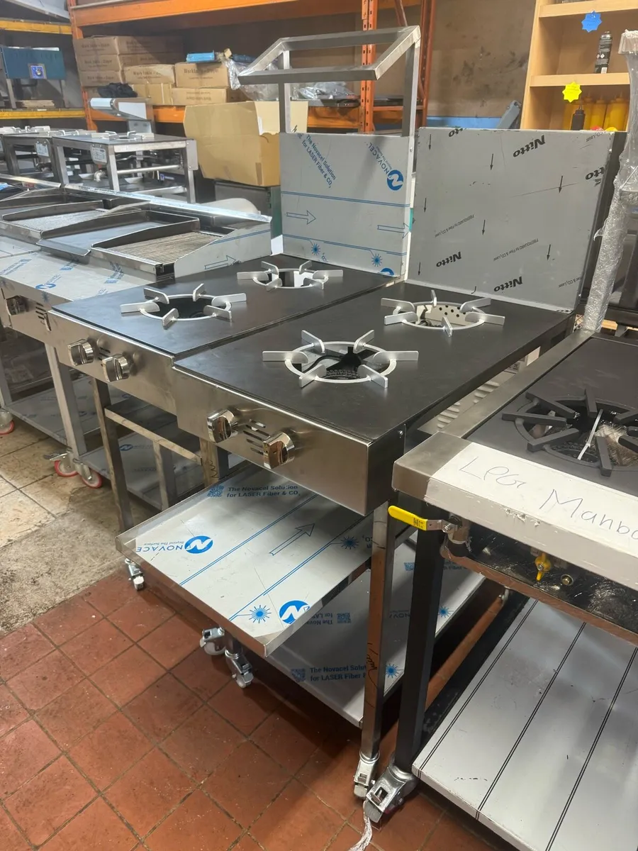 2 burner cooker without spice rack - Image 1
