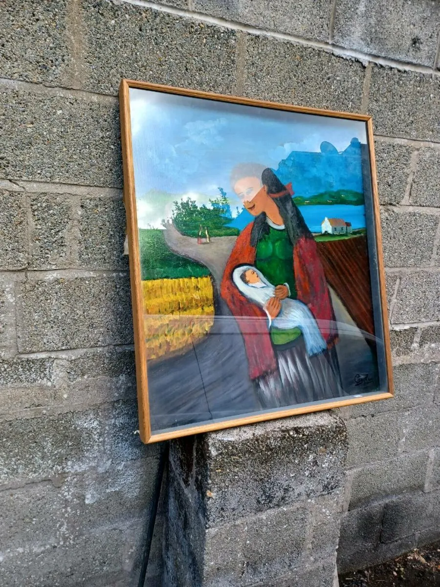 Irish hand painted art - Image 1