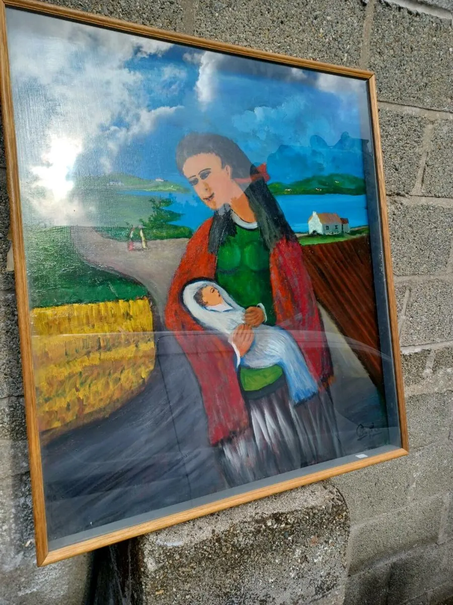 Irish hand painted art - Image 2