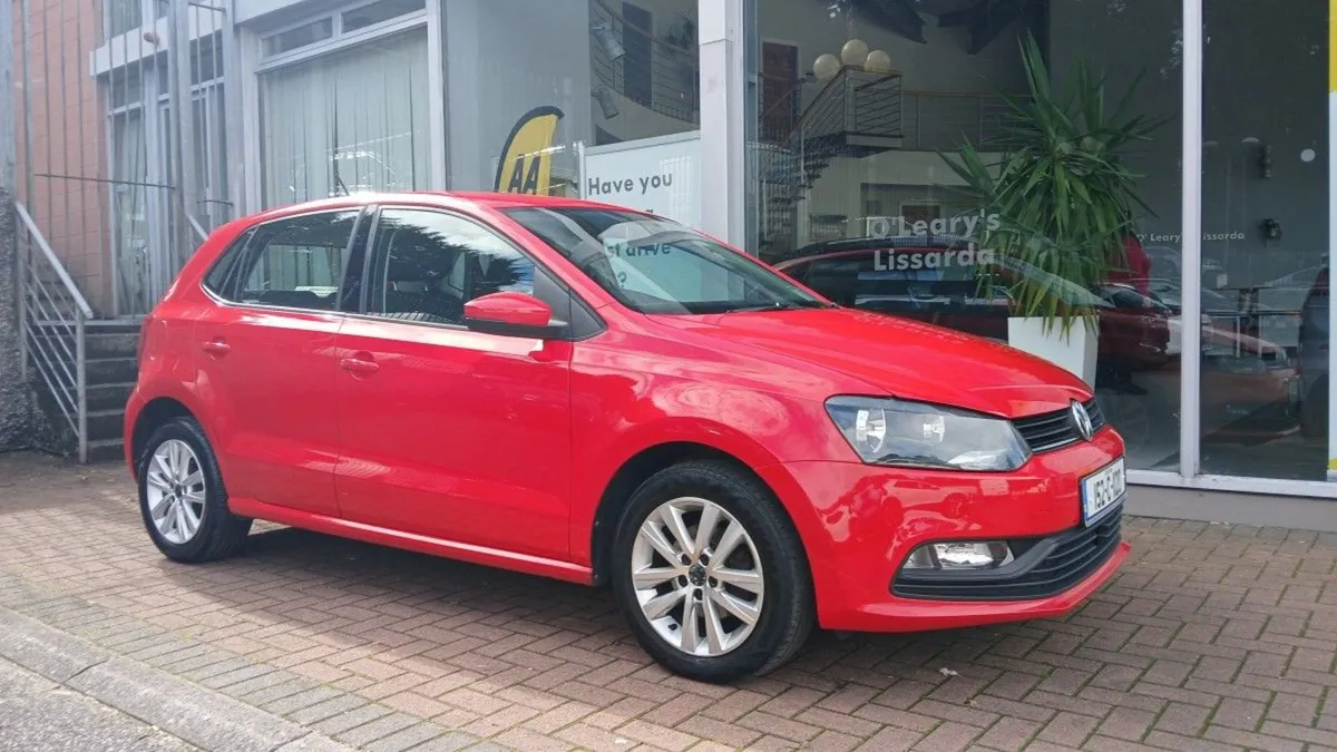 Volkswagen Polo 1.0 5DR Trendline  Flash Red  Ver - Image 1