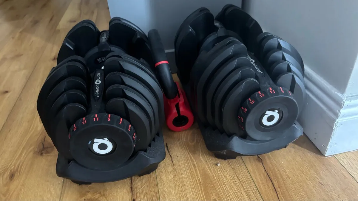 40kg RPM Adjustable Dumbells - Image 1